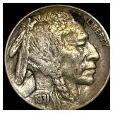 1931-S Buffalo Nickel ABOUT UNCIRCULATED