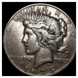 1935-S Silver Peace Dollar CLOSELY UNCIRCULATED