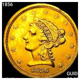 1856 $2.50 Gold Quarter Eagle UNCIRCULATED