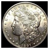 1897 Morgan Silver Dollar CHOICE BU