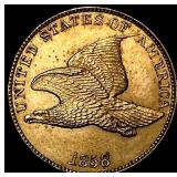 1858 Flying Eagle Cent CHOICE BU