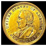 1904 Gold Lewis and Clark Exposition Dollar UNCIRC