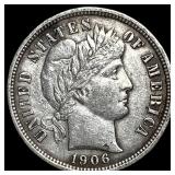 1906-D Silver Barber Dime UNCIRCULATED