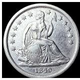 1840 Seated Liberty Dime (No Drapery) UNCIRCULATED