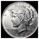 1934-D Silver Peace Dollar UNCIRCULATED