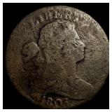 1801 Draped Bust Large Cent NICELY CIRCULATED