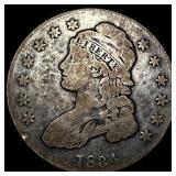 1834 Capped Bust Half Dollar LIGHTLY CIRCULATED