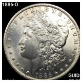 1886-O Morgan Silver Dollar CHOICE BU