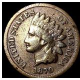 1870 Indian Head Cent LIGHTLY CIRCULATED
