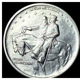 1925 Silver Stone Mountain Half Dollar UNCIRCULATE