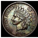 1881 Indian Head Cent CHOICE AU