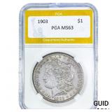 1903 Morgan Silver Dollar PGA MS63