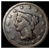 1841 Braided Hair Large Cent NICELY CIRCULATED