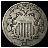 1883 Shield Nickel NICELY CIRCULATED