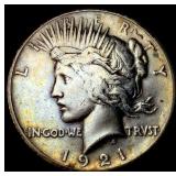 1921 Silver Peace Dollar LIGHTLY CIRCULATED