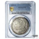 1895-S Morgan Silver Dollar PCGS F15