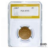 1867 2C Sheild PGA XF45