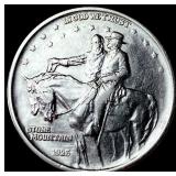 1925 Silver Stone Mountain Half Dollar UNCIRCULATE