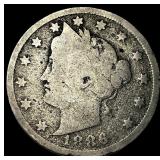 1886 Liberty Head Nickel NICELY CIRCULATED