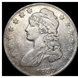 1835 Capped Bust Half Dollar CLOSELY  UNCIRCULATE