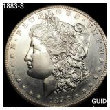 1883-S Morgan Silver Dollar CHOICE BU