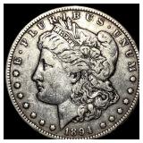 1894-O Silver Morgan Dollar NEARLY UNCIRCULATED