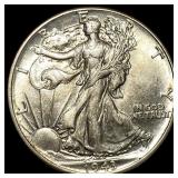 1943-S Silver Walking Liberty Half Dollar UNCIRCUL