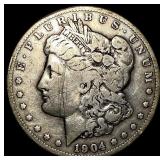1904-S Silver Morgan Dollar NICELY CIRCULATED