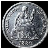 1889 Silver Dime HIGH GRADE