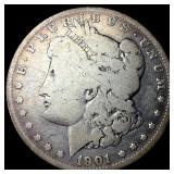 1901-O Silver Morgan Dollar NICELY CIRCULATED