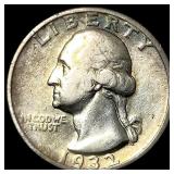 1932-S Silver Washington Quarter UNCIRCULATED
