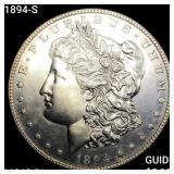 1894-S Morgan Silver Dollar CHOICE BU PL
