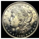 1921 Morgan Silver Dollar CHOICE BU