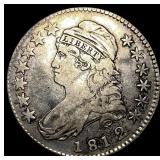 1812 Capped Bust Half Dollar NEARLY UNCIRCULATED