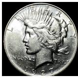 1927 Silver Peace Dollar UNCIRCULATED