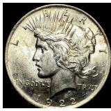 1922 Silver Peace Dollar UNCIRCULATED