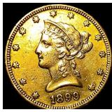 1899 Liberty Head $10 Eagle UNCIRCULATED