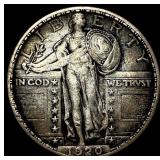 1920-S Silver Standing Liberty Quarter HIGH GRADE