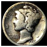 1921 Mercury Dime NICELY CIRCULATED