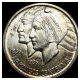 1935-S Arkansas Centennial Silver Half Dollar CHOI