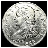 1833 Capped Bust Half Dollar UNCIRCULATED