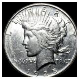 1925 Silver Peace Dollar CHOICE BU