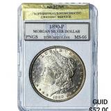 1890 Morgan Silver Dollar PGA MS66