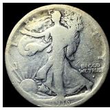 1916 Walking Liberty Half Dollar NICELY CIRCULATED