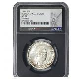 1946 Booker T Half Dollar NGC MS67 Vaultbox W/Box