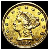 1852 $2.50 Gold Quarter Eagle