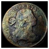 1798 Large Cent Draped Bust NEARLY UNCIRCULATED