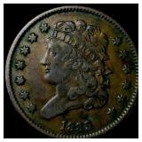 1835 Braided Hair Half Cent CLOSELY UNCIRCULATED