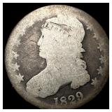 1829 Capped Bust Half Dollar NICELY  CIRCULATED