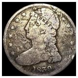 1839 Silver Half Dollar (Capped Bust) LIGHTLY CIRC